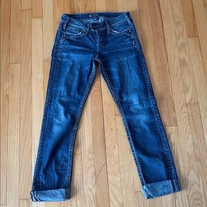 Silver Jeans Dark Blue Denim